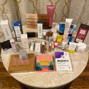 Makeup, Hair, and Skincare Bundle. All < 3 months old.